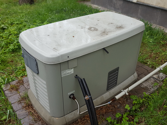 Монтаж генератора Generac. Ильинское шоссе.