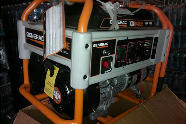 Поступление на склад бензиновых генераторов Generac
